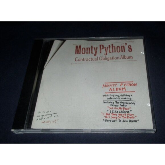 Monty Python's Contractual Obligation Album CD (cd, 1980, BMG Music Canada) - Picture 1 of 3